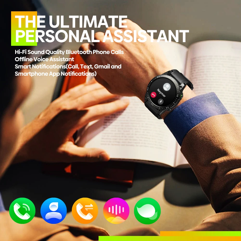 Zeblaze Ares 3 Pro Smart Watch Ultra HD AMOLED Display Voice Calling Function 100+ Sports Modes 24H Health Monitor Smartwatch - Image 4